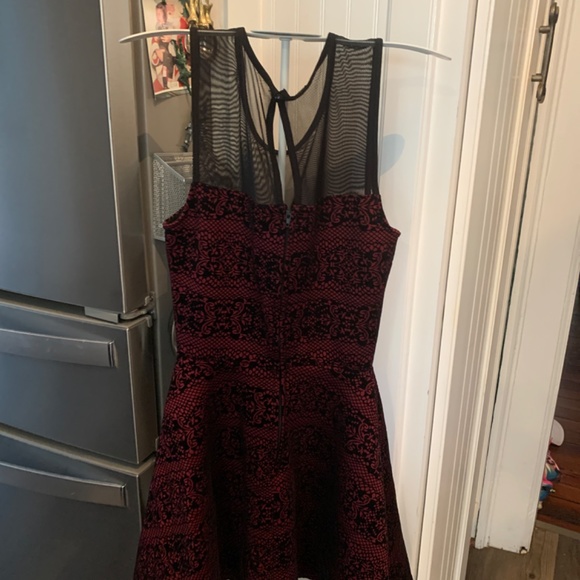 Trixie clothing company flared mesh mini. Worn once - Picture 2 of 3